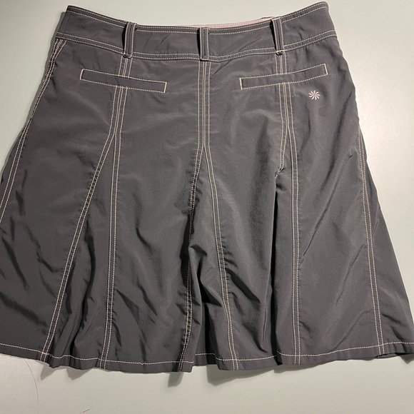Athleta Gray Skirt Skort Size 12 Whatever - Picture 2 of 8